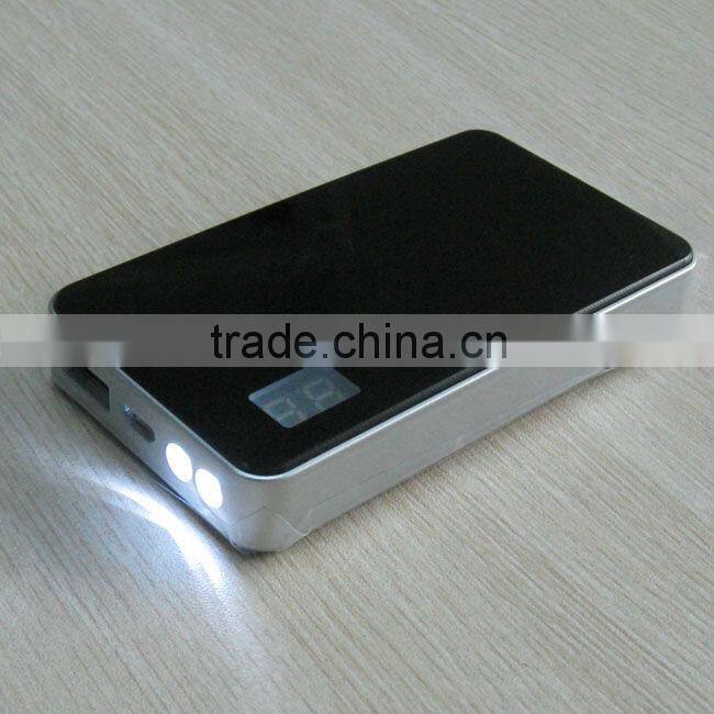 5v 3500mAh portable battery bank with two LED flashlight+ Digital Display screen Power Indicator, PB010