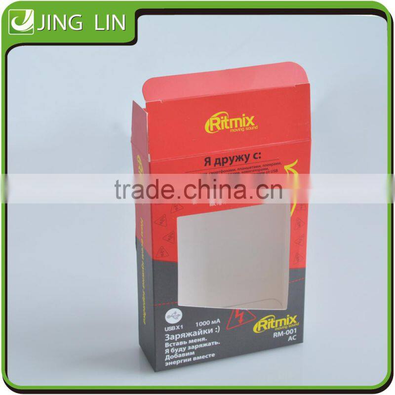 Custom made paper box window for cosmetic