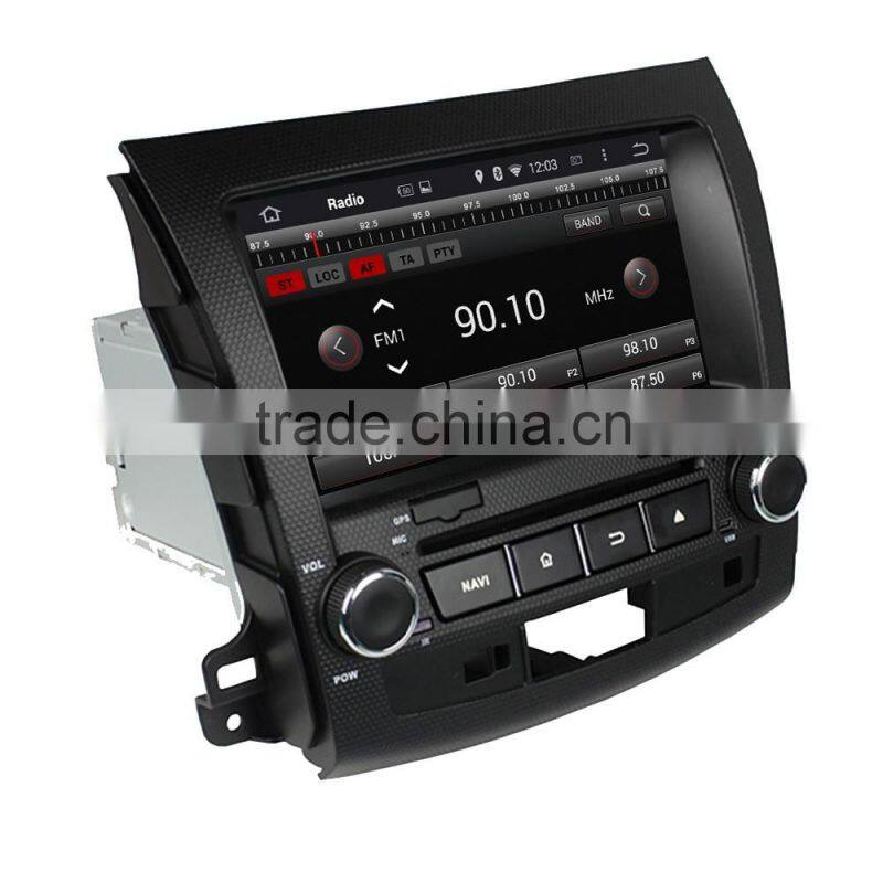 Automotive multimedia dvd player with navigation system for Mitsubishi Outlander 2006-2012