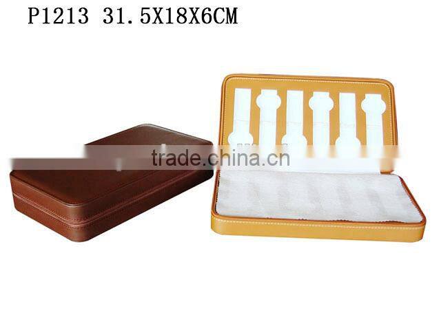 Hot Sale PU Leather Single Watch Pakcgaing Gift Paper Box Manufactures in China P1215