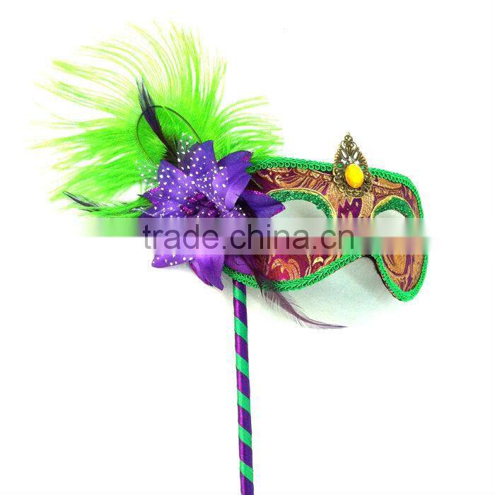 Female Stick Masquerade Masks