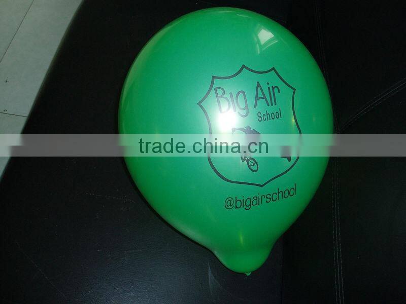 logo latex balloon