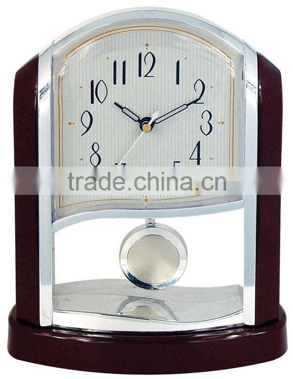 Plastic Table Clocks With Pendulum