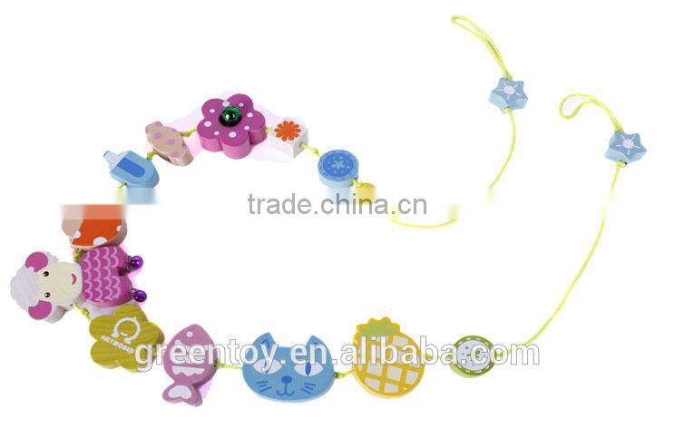 baby crafts wooden beads decoration