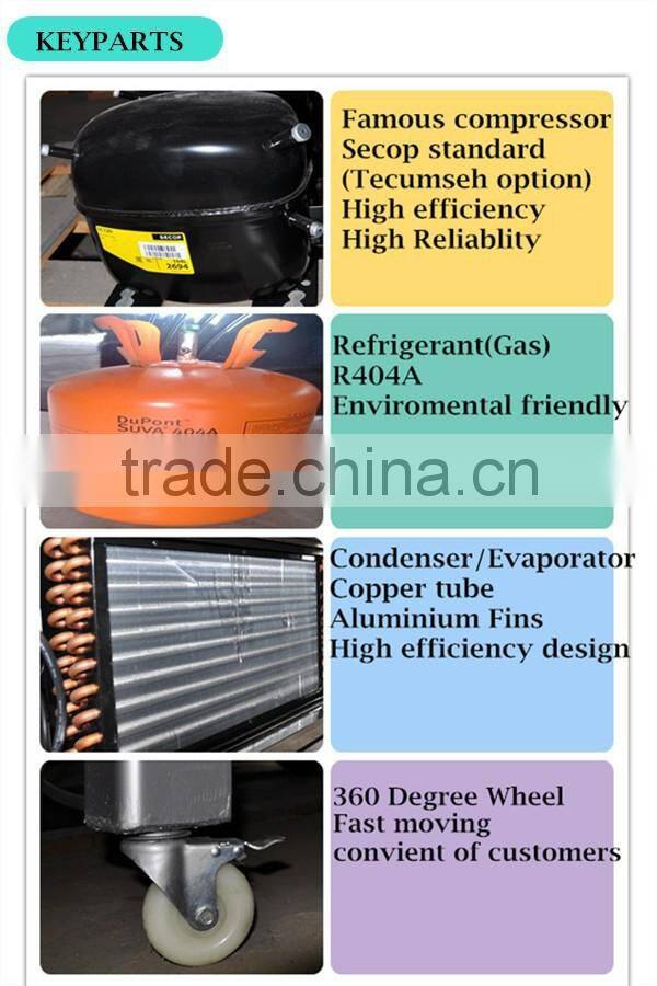 commercial mordern kitchen refrigerator