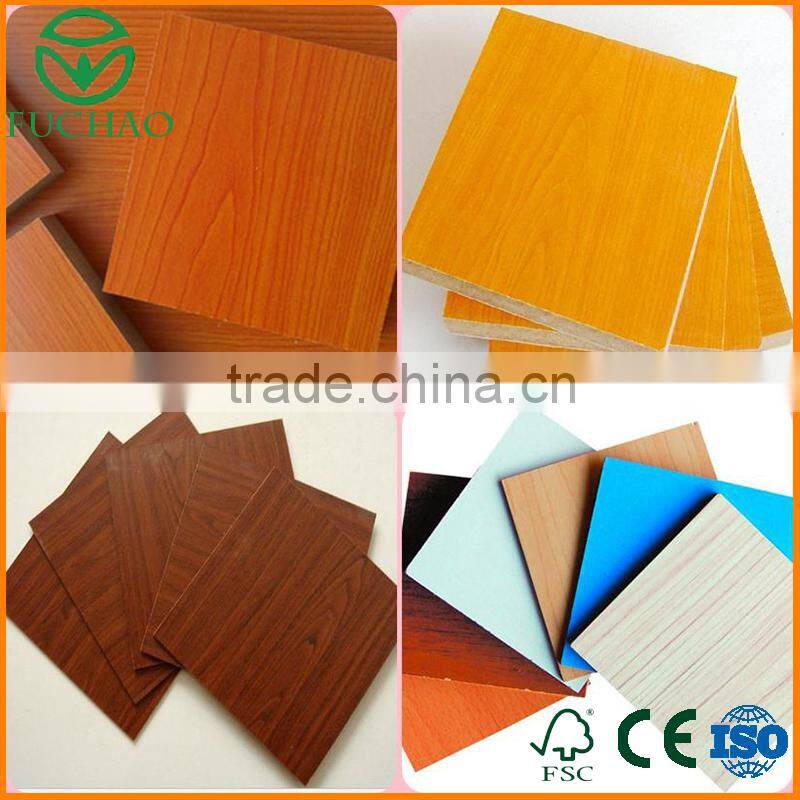 Cost-reducing Colored MDF Melamine Board for MDF Decoration