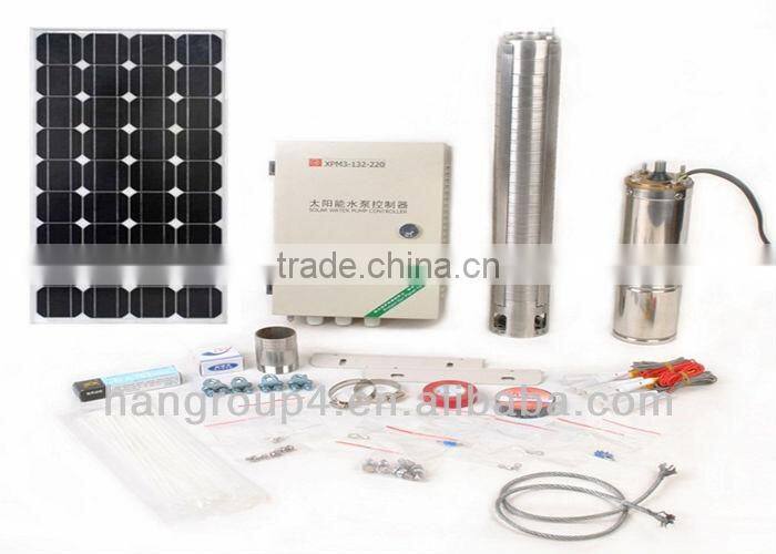 Full stainless steel high flow solar pump