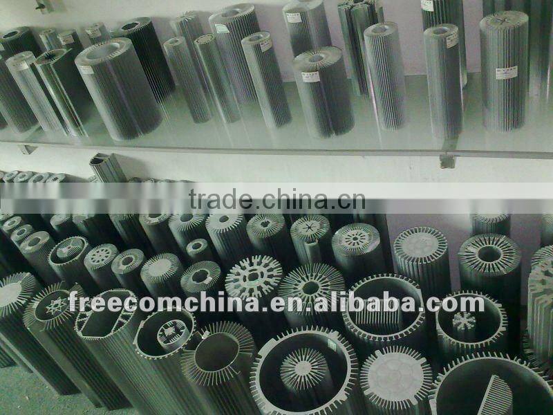 Aluminium Round Heat Sinks Profile