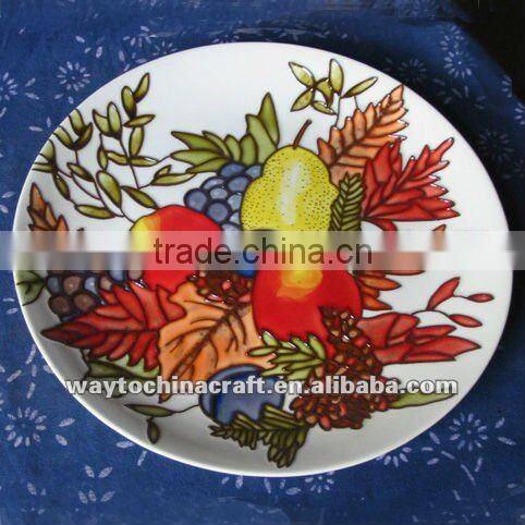 Decorative Ceramic Plate for household articles