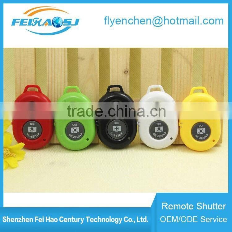 Wireless selfie stick with bluetooth remote shutter