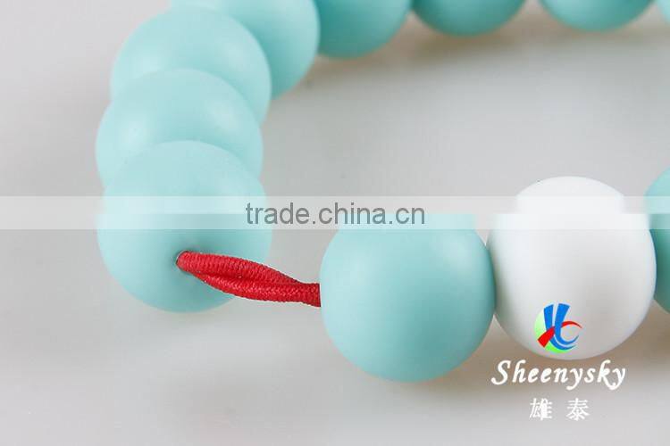 for mother to wear Silicone Chew Bead Bracelet