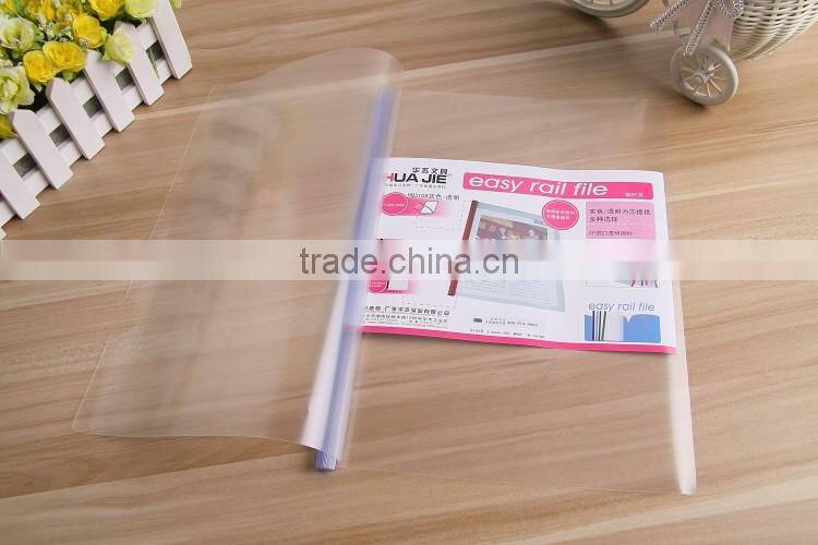 Plastic Clear Cover Poly Stick Poly File