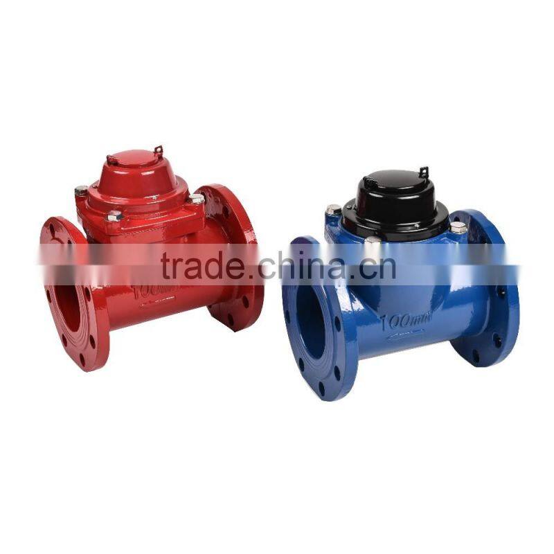 New Industrial Woltman Direct reading magnetic digital water meter water flow Meter
