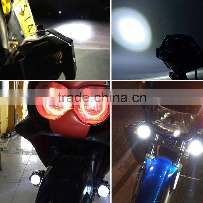 U5 Headlight Transformers LED Motorcycle Lights 12V Fog Light High-Low Beam& Strobe