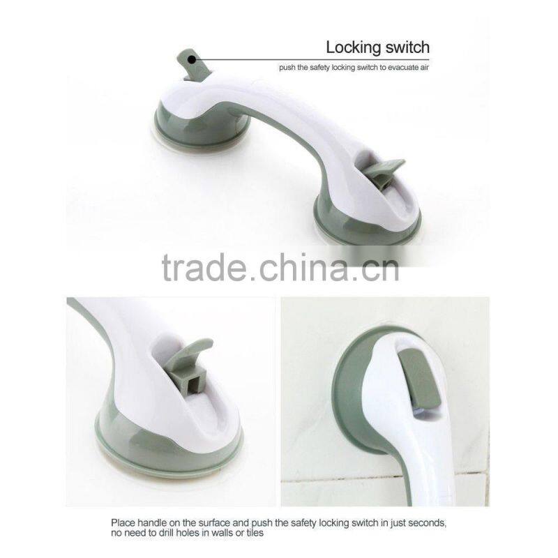 Helping Handle Easy Grip Safety Bar for Shower/Bathtub Bathroom Armrest Strong Suction Cup Door Helping Handle