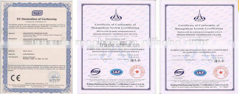 Low Sulfur Oil Output Continuous Waste Tire Oil Pyrolysis Plant