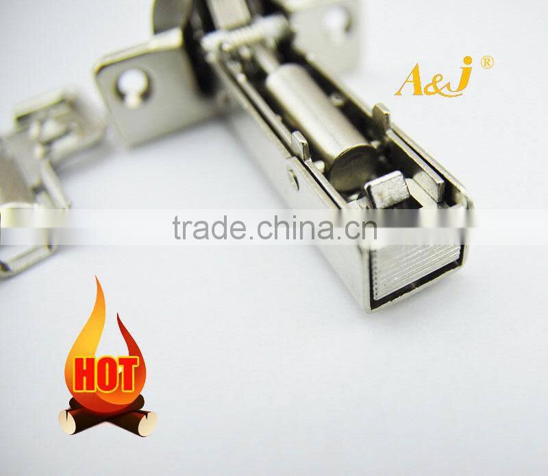 Furniture Hardware Soft Close Kitchen Cabinet Door Hinge Hydraulic Slow Shut Clip-On Plate