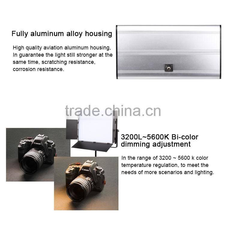 for TV studio using LED panel light