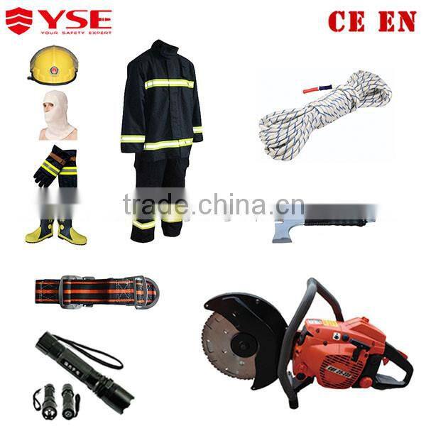 Aramid material fire protection hood