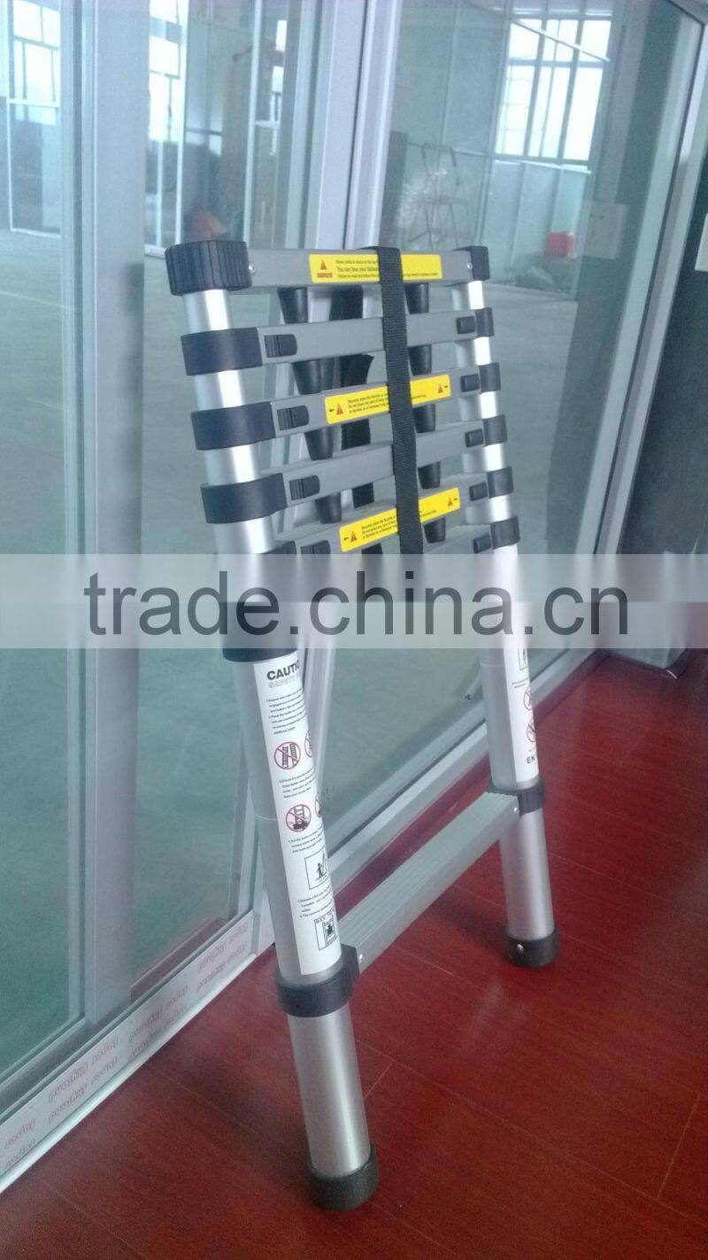 2015 Super cheap price "a" frame telescopic electric attic ladder AZJ1020