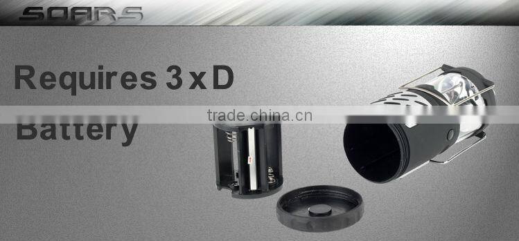 Plastic battery powered 12 LED Camping Light