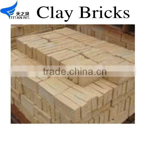 Glass furnace refractory brick for hot blast furnace