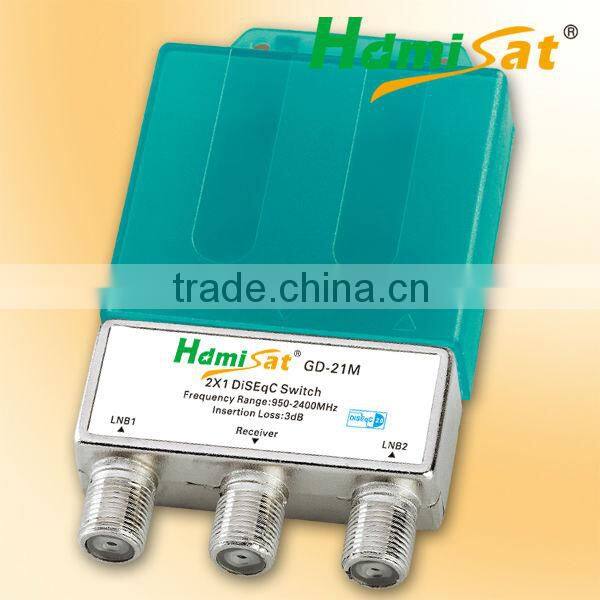 Waterproof 2 in 1 DiSEqC Switch Support