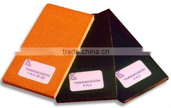 flat fabric transmission conveyor belt
