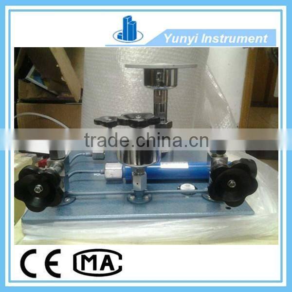 Dead weight pressure tester with various specification/DWT