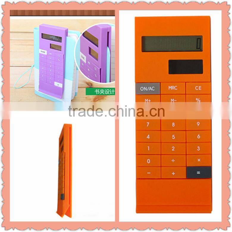 Hot sale christmas gift calculator for notebook , solar silicone calculator,cheap calculators for sale