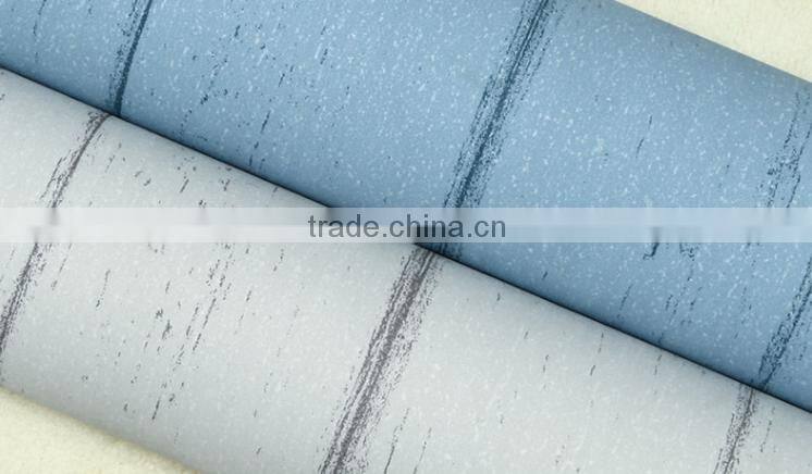 non woven new design blue Mediterranean wallpaper wholesale