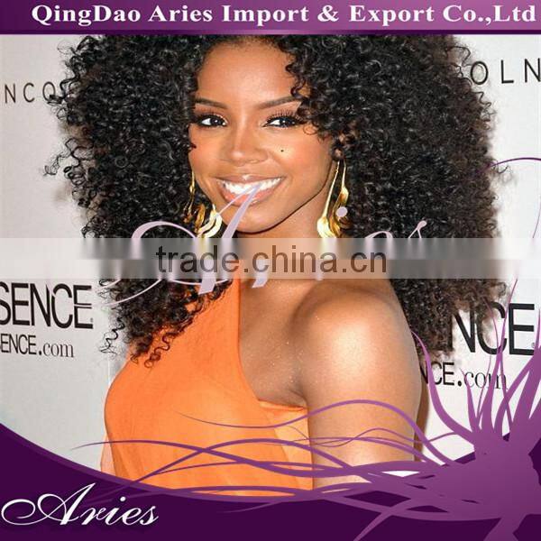 Natural Color Can Be Dye, With Baby Hair, Brazilian Human Hair Front Lace Wigs