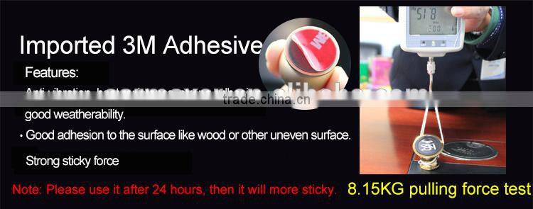 Universal Aluminum Magnetic 360 Degree Rotation magnetic cell phone holder for smart phone