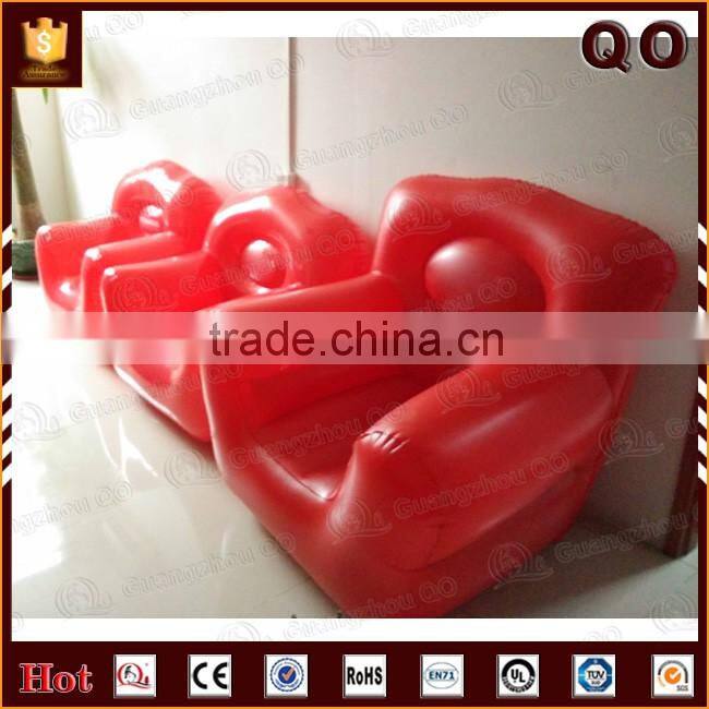 Custom color floor inflatable sofa inflatable air cushion sofa