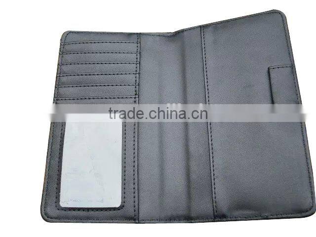 PU Leather Travel Card Holder For Passports