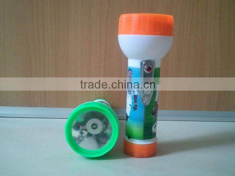 2012 sell well led plastic flashlight in Africa South Africa