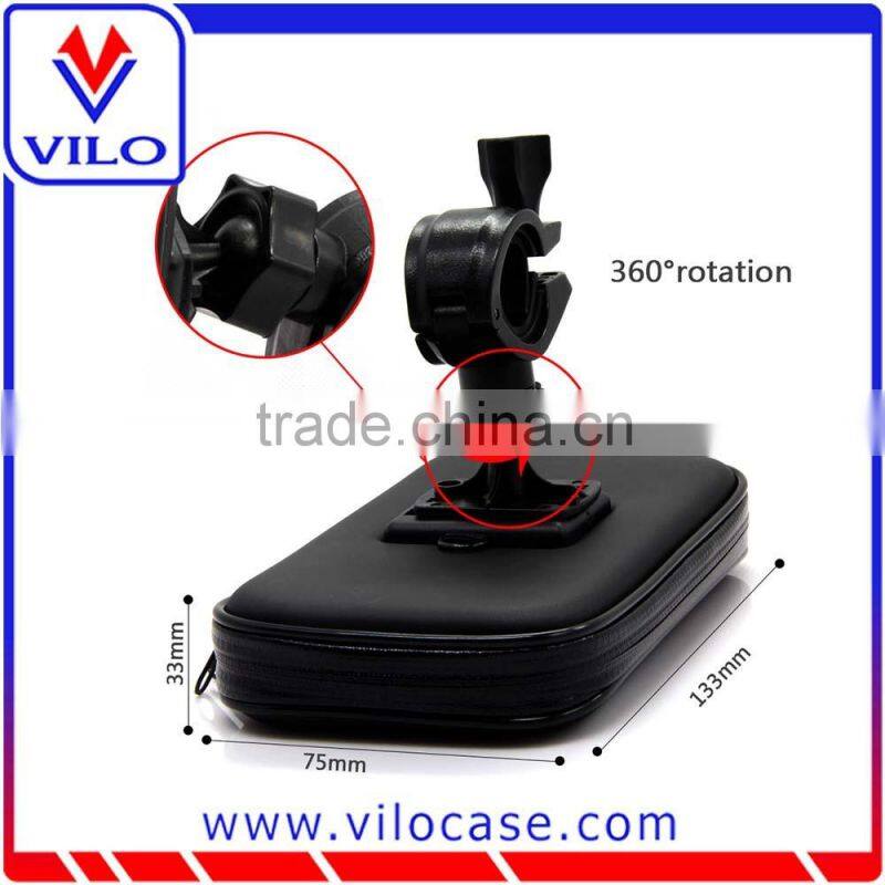 Ajustable 360 degree rotating mobile phone holder for bikes