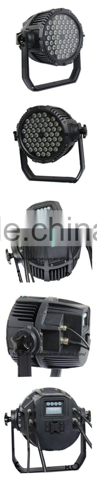 christmas lights effect light 54*3w IP65auto head lights christmas moving head lights