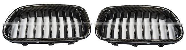 Auto Body Kits Carbon Fiber & Plastic Font Bumper Grille