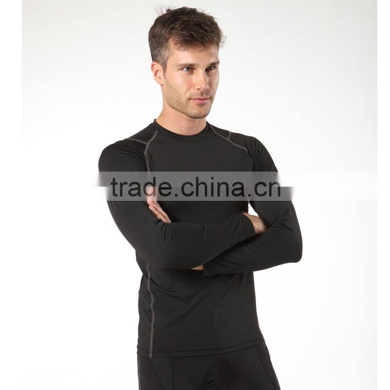 custom long sleeve Nylon mens compression tights