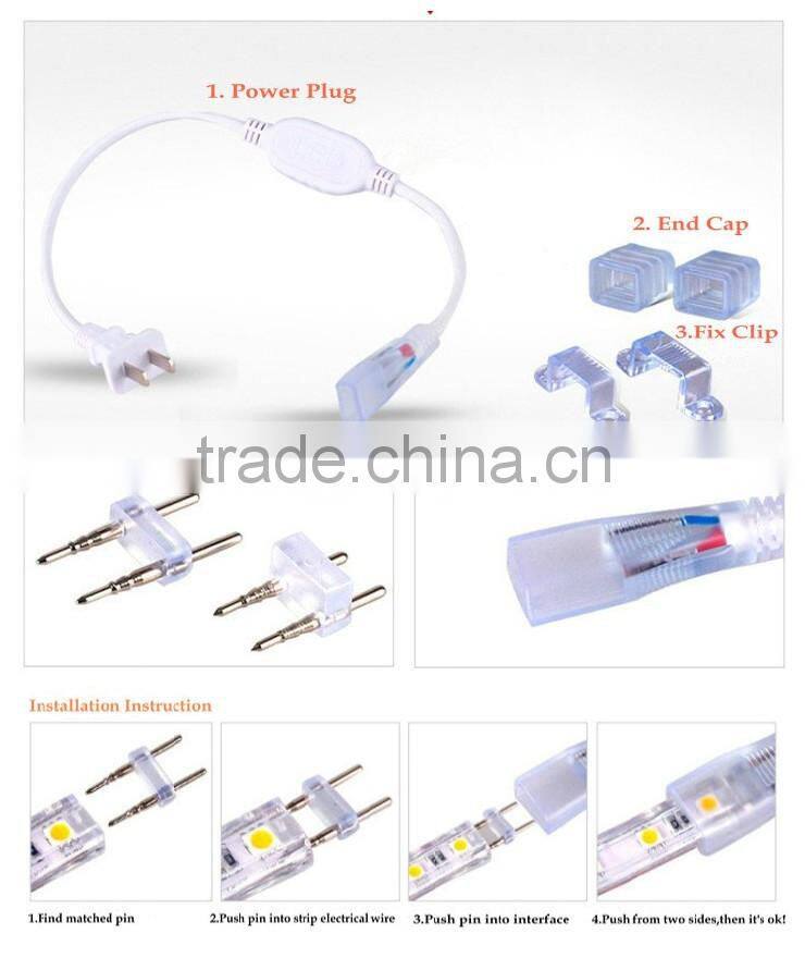 High Lumen 60 LEDs/M 110 Volt LED Light Strip SMD 5050