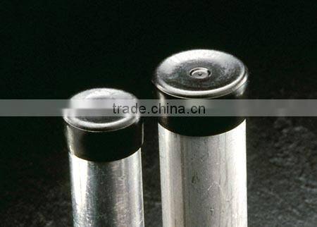 PVC round Stainless steel tube end caps