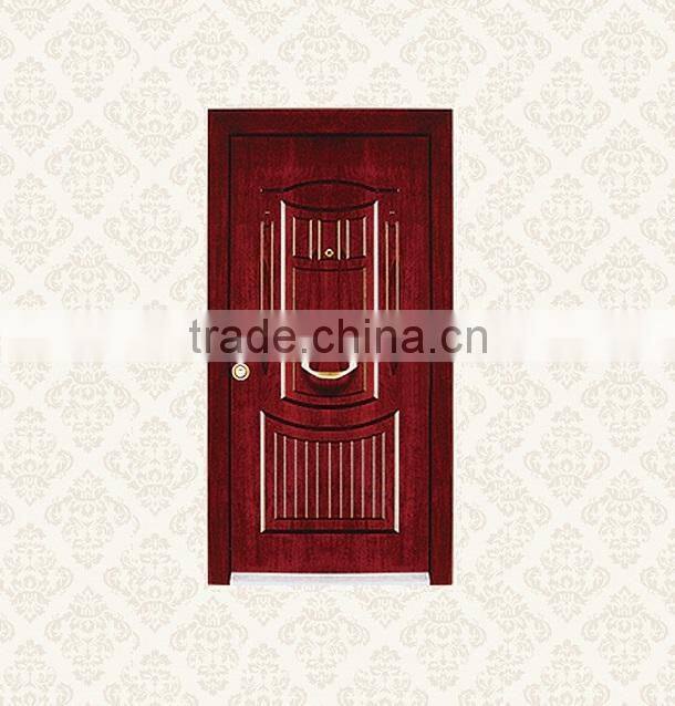 Turkey style Steel Wood Armored door with CE certificate(CF-MT1003)