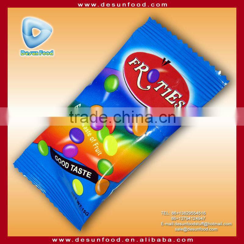 Colorful mini chocolate bean