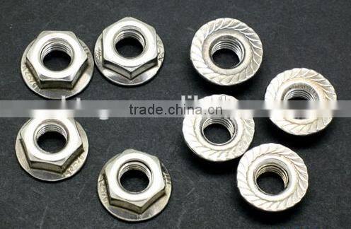 fasteners hex flange Nuts and bolt DIN EN ISO 4034/DIN 6923