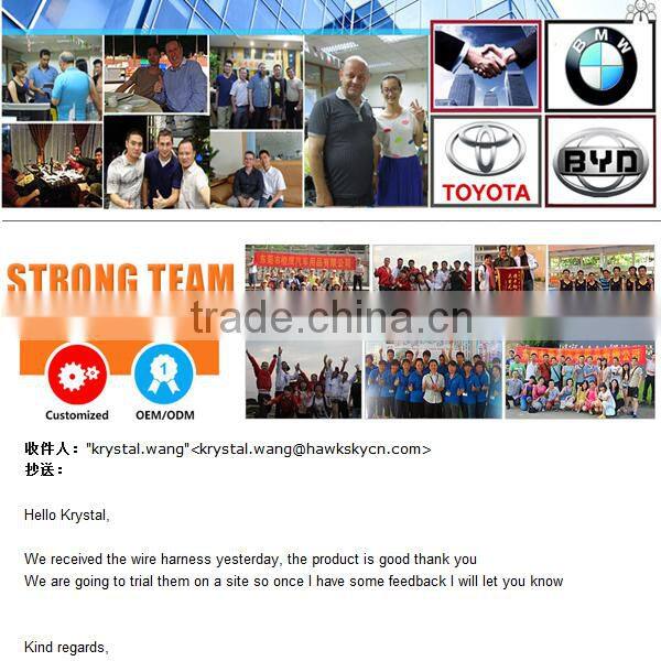 Waterproof Auto Connector Car Auto Connector Male 3 Pin Connector