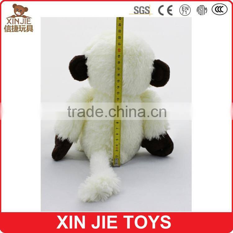 white plush big eyes orangutan toy lovely good quality stuffed orangutan toy manufactuer soft orangutan toy for kids