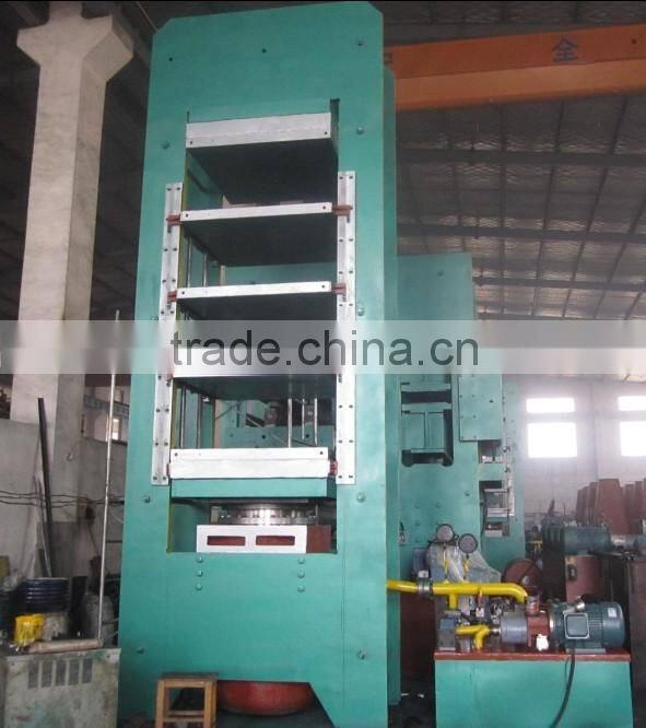 aramid rubber track press machine