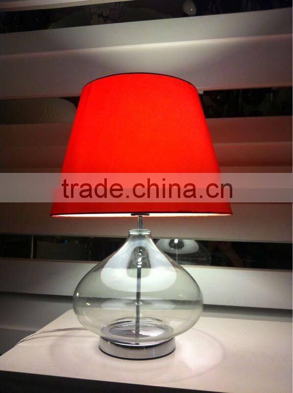 Modern ckear glass Table Lamp-DT3023(CE)