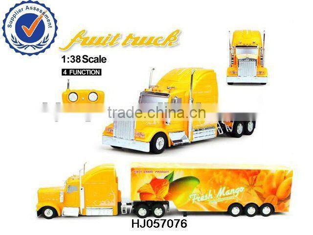 1:38 four channel radio control truck